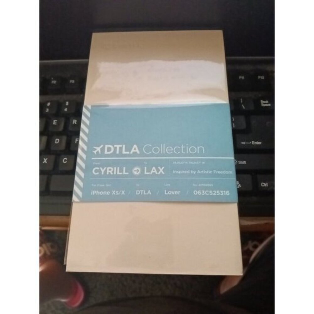 Cyrill DTLA LOVE Collection Phone Case Designed for Apple iPhone XS/X- - Picture 4 of 5